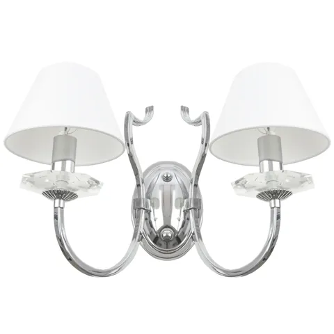 Sconce RIGA W02779CH-WH