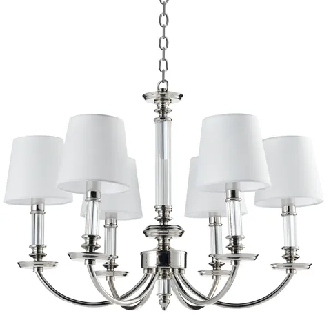 Pendant lamp SIENA P06308NI-WH