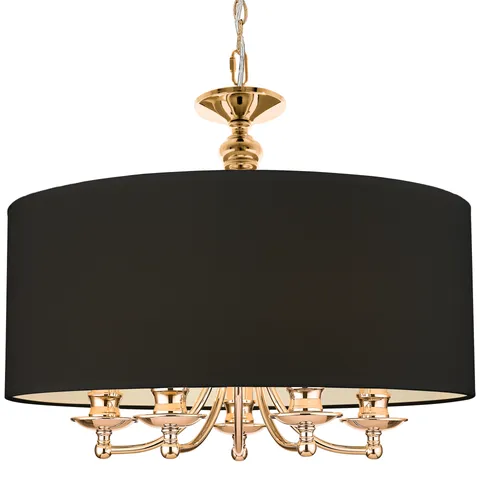 Lampa wisząca ABU DHABI P05896AU-BK