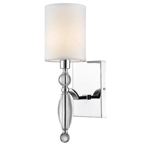 Sconce CANCUN W01780CH-WH