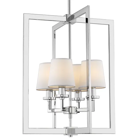 Lampa wisząca LONDON P04021CH-WH