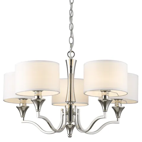 Pendant lamp WASHINGTON P05915NI-WH