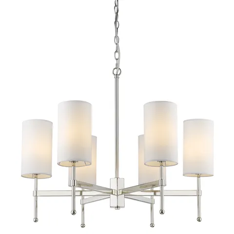Pendant lamp DENVER P06994NI-WH