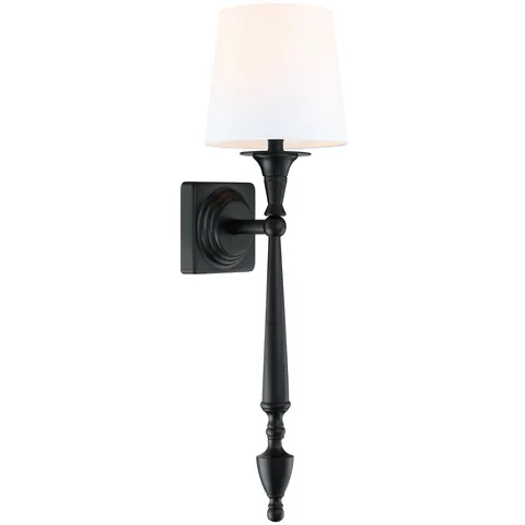 Sconce AUSTIN W01296BK-WH