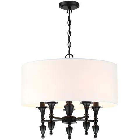 Lampa wisząca AUSTIN P05203BK-WH