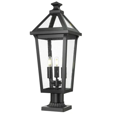 Pedestal lamp ZURICH F03647BK