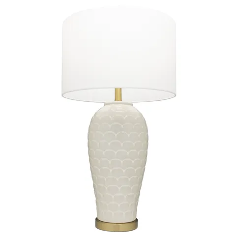 Table lamp MURCIA T01033BR-WH