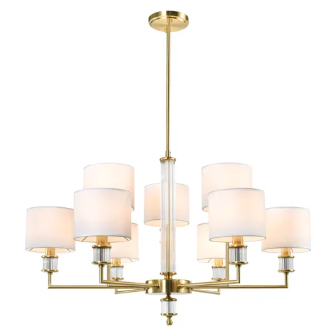 Pendant lamp SUTTON P09685BR-WH
