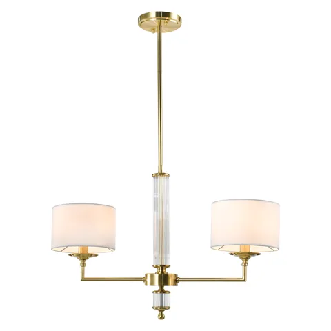Pendant lamp SUTTON P02838BR-WH