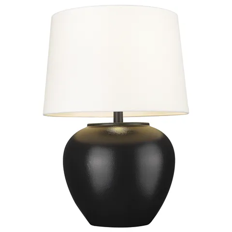 Table lamp ROSETTE T01876BK-WH