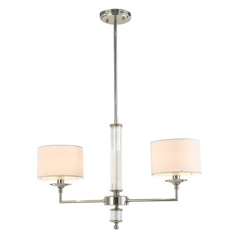 Pendant lamp SUTTON P02453NI-WH